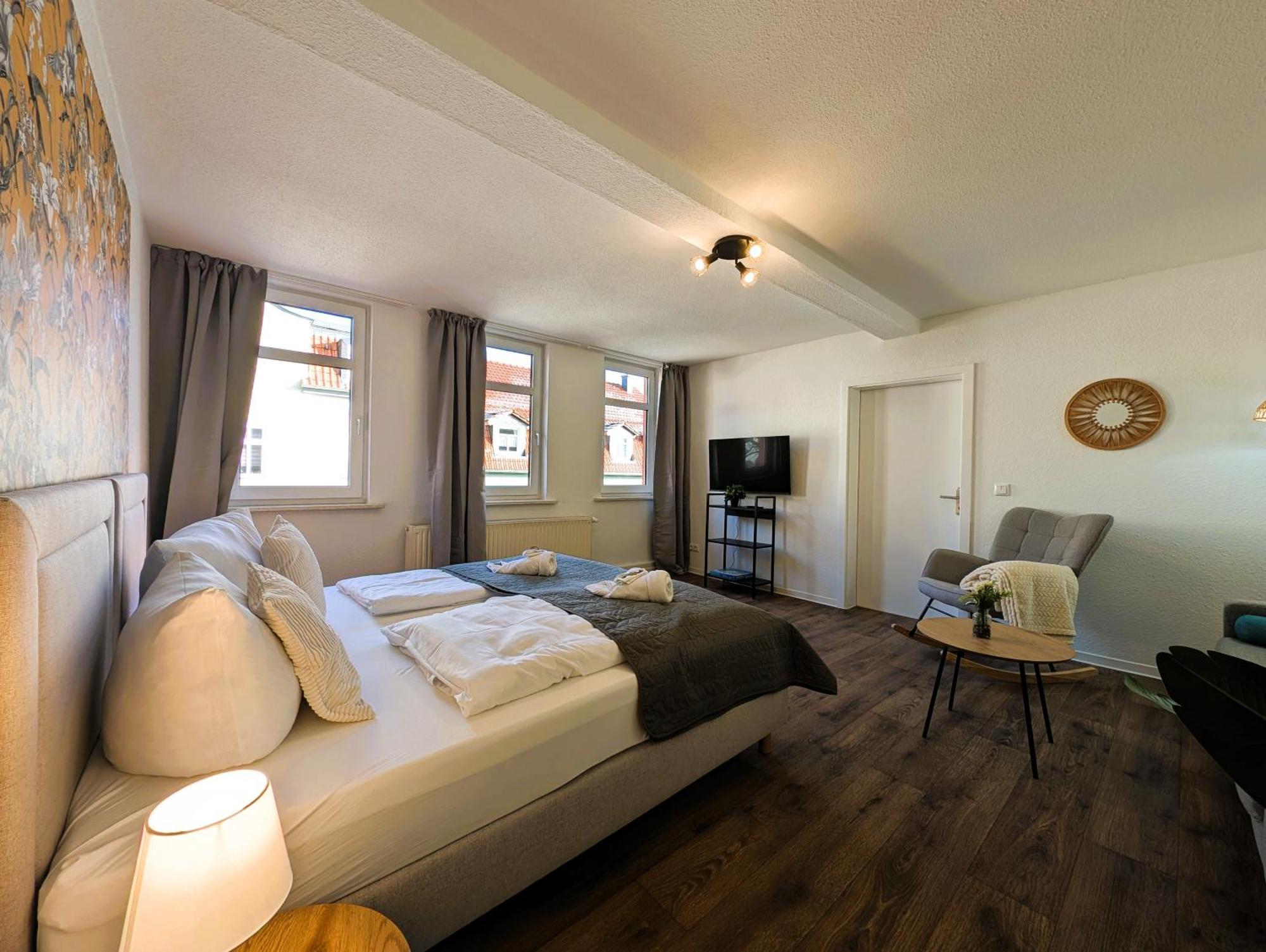 Bohnapartments - Topfmarkt Xxl Suiten - Neu In Top Zentrumslage, Vollausstattung, Wlan, Parkplaetze Ilmenau Exterior photo